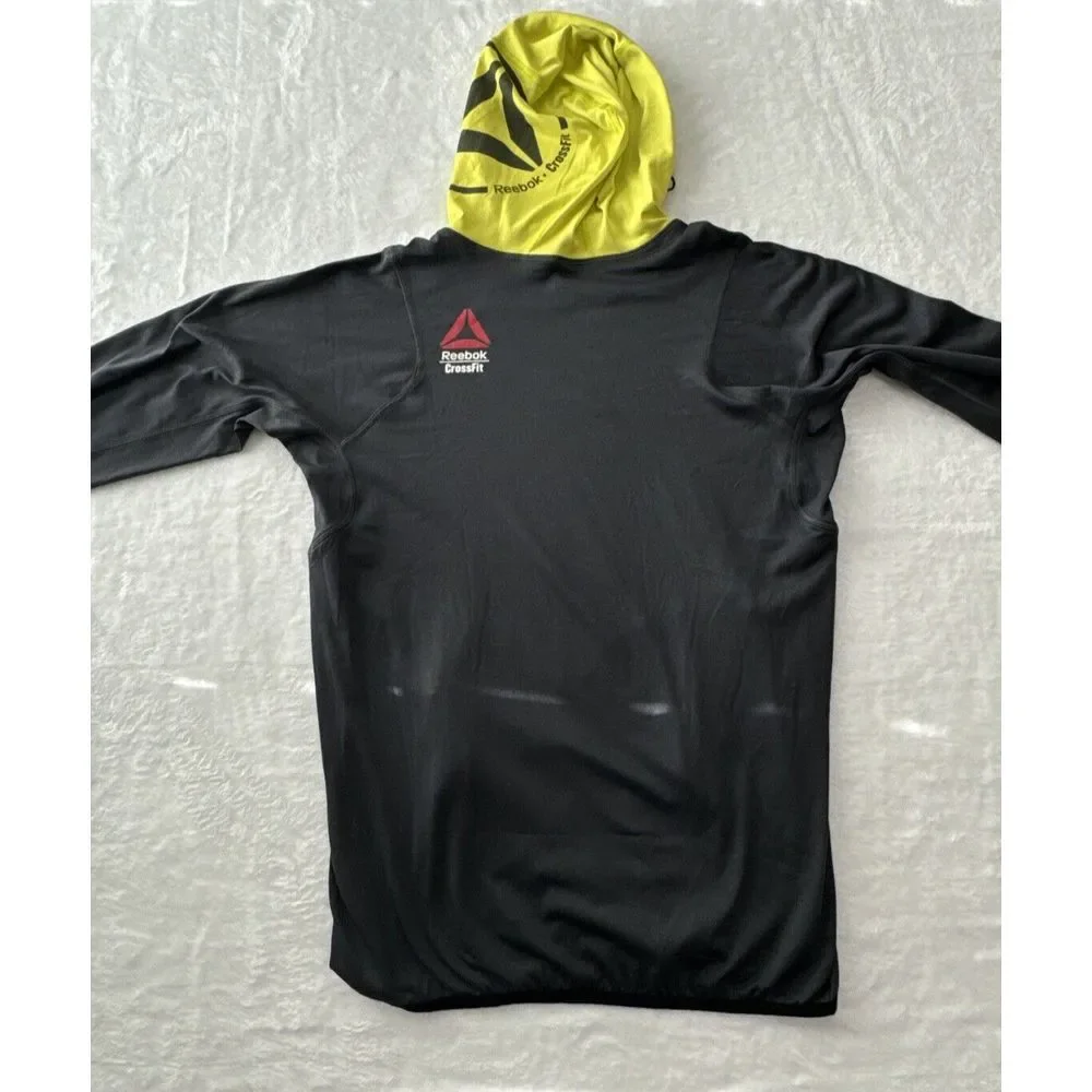 Reebok CrossFit  Pullover Men S Athletic Hoodie Long Sleeve Pockets‎ Lightweight - Picture 11 of 14